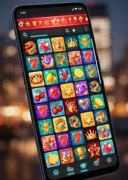 Sdmiral Casino's vibrant homepage showcasing players enjoying a wide selection of slots and live dealer games with rewarding daily cashback offers.